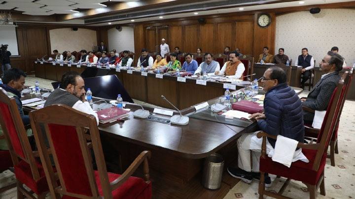 मुख्यमंत्री श्री चौहान की अध्यक्षता में मंत्रि-परिषद के निर्णय